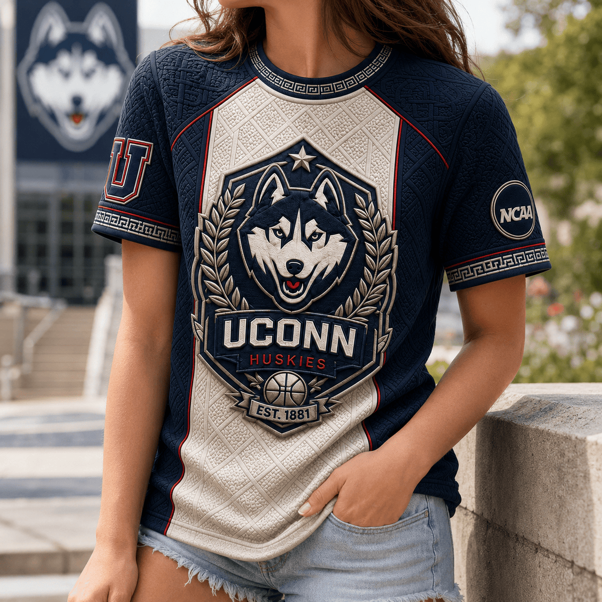 PREMIUM UCHB 3D EMBOSS SHIRT NPL