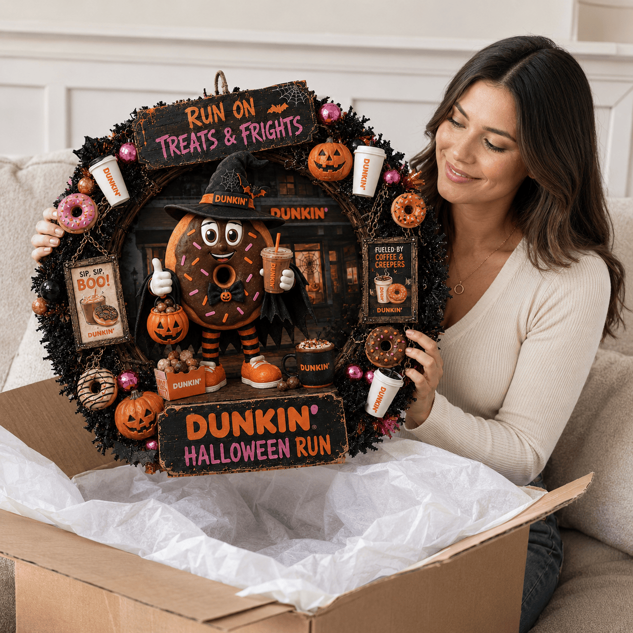 DKDN Decorative Wreath NPL